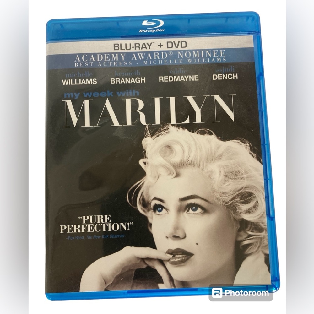 Marilyn Monroe My Week With Marilyn Blu-Ray DVD EUC
